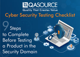 网络安全测试清单：在安全域中的产品（信息图表）中测试产品之前完成9个步骤